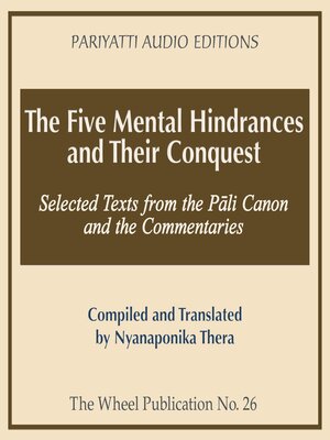 cover image of The Five Mental Hindrances and Their Conquest